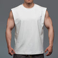 Men's Loose Fit Cotton Sleeveless Sports Tank Top