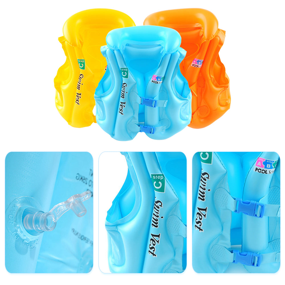 Children's Inflatable Life Jacket for Swimming Safety