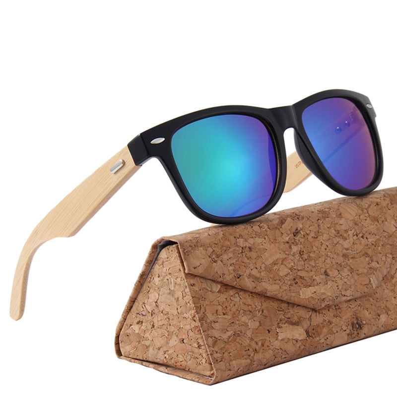 Men's Retro Bamboo Sunglasses & Women's UV Protection