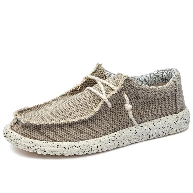 Men's Lightweight Casual Canvas Slip-On Loafers