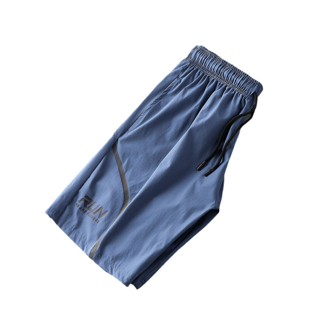 Men's Summer Loose Ice Silk Shorts - Nepal Style Sports Pants