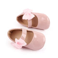 Infant Girls' PU Shoes with Cute Flower Design