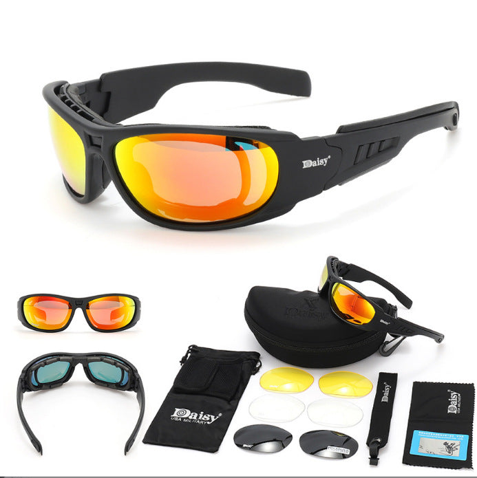 C6 Tactical Goggles for Military Use with Prescription Option