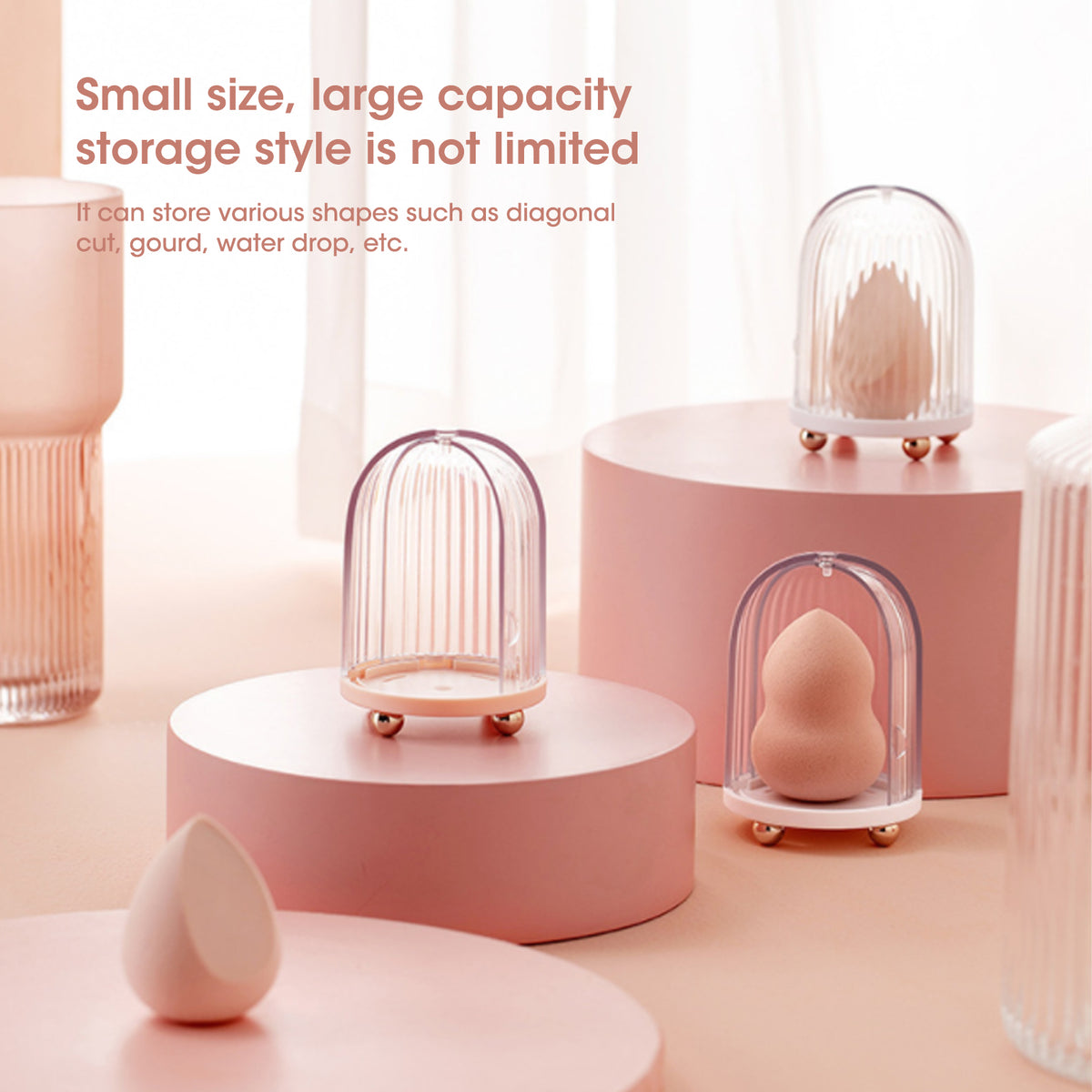 Creative Beauty Egg Storage Box with Ventilation