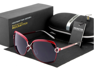 Women's Retro Polarized Sunglasses with UV Protection