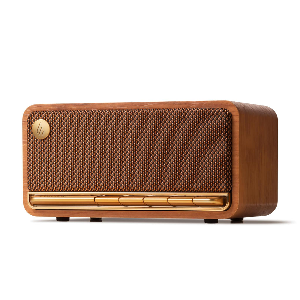 Edifier MP230 Portable Bluetooth Speaker Wireless Speaker with Stereo Sound for Outdoor Travel 10-Hour Playtime Supports USB Soundcard/Micro SD 20W RMS - Black Green