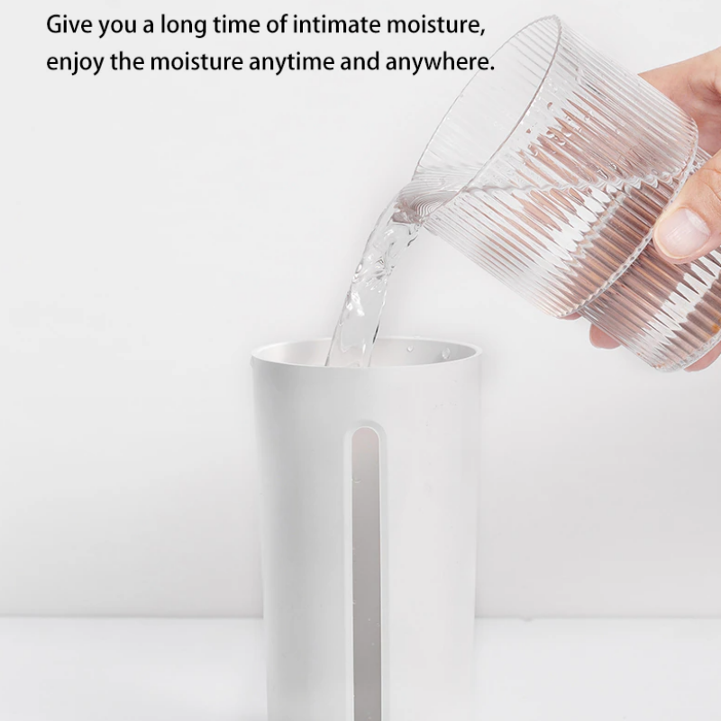 Portable 300ml Ultrasonic Humidifier with LED Light