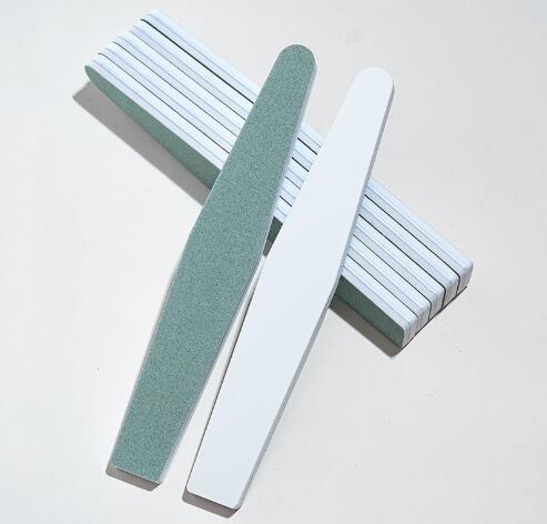 Green and White Nail Buffer Polishing Tool Set