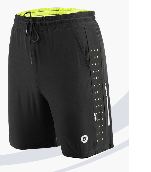 Men's Fitness Running Gym Shorts with Inner Lining