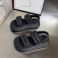 ZHIKE Women's Summer Thick-Soled Sandals with Velcro