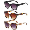 ZXYOO Bifocal Sunglasses For Women Reading Sunglasses 3 Pack UV400 Sun Readers Glasses With Spring Hinge +1.25