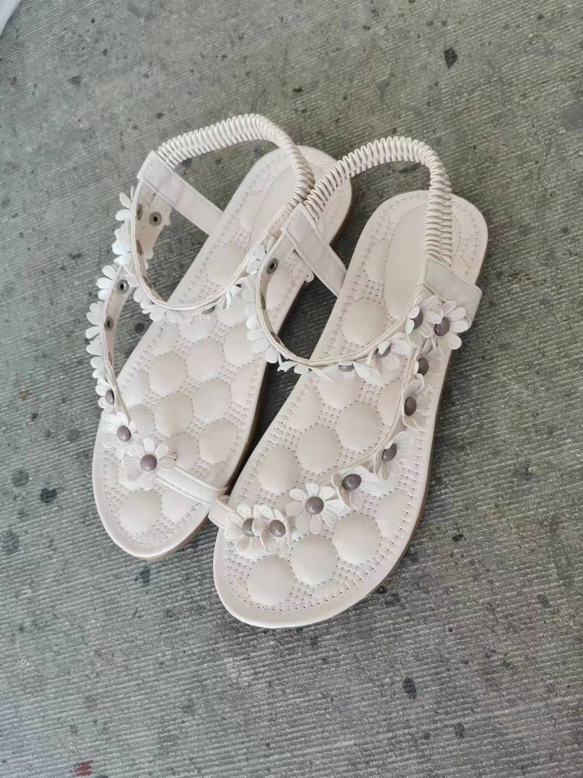 2023 Summer Plus Size Bohemian Flat Sandals
