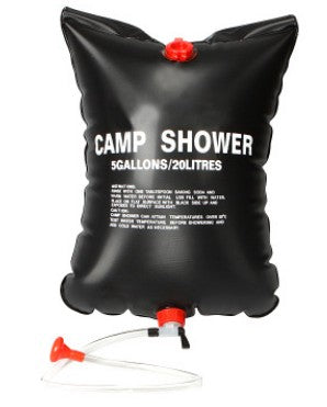 Portable Solar Shower Bag for Outdoor Use