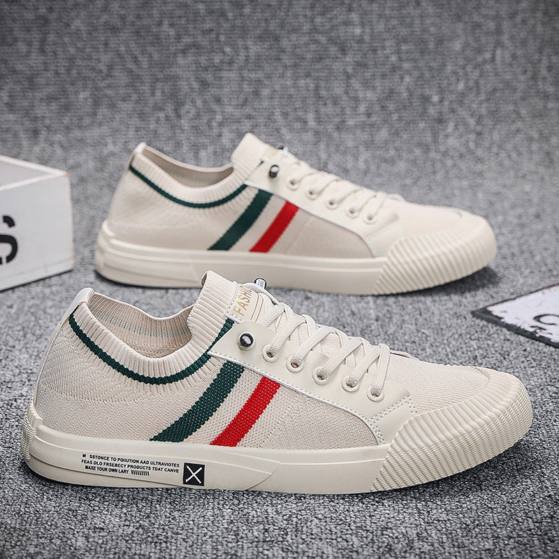 Men's Casual Breathable Canvas Sneakers for Teens