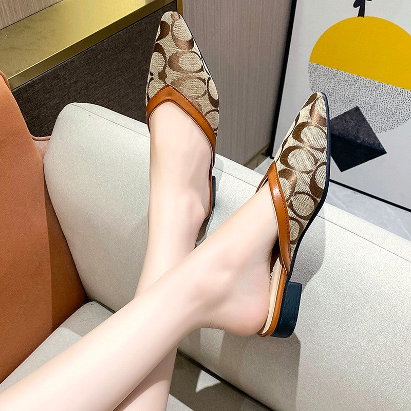 2024 Summer Fashionable High Heel Mules for Women