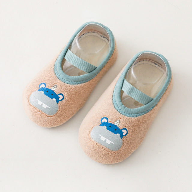Warm Non-Slip Baby Socks and Shoes for Newborns