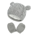 Children's Wool Knitted Ear Cap for Newborns (3-18 Months)