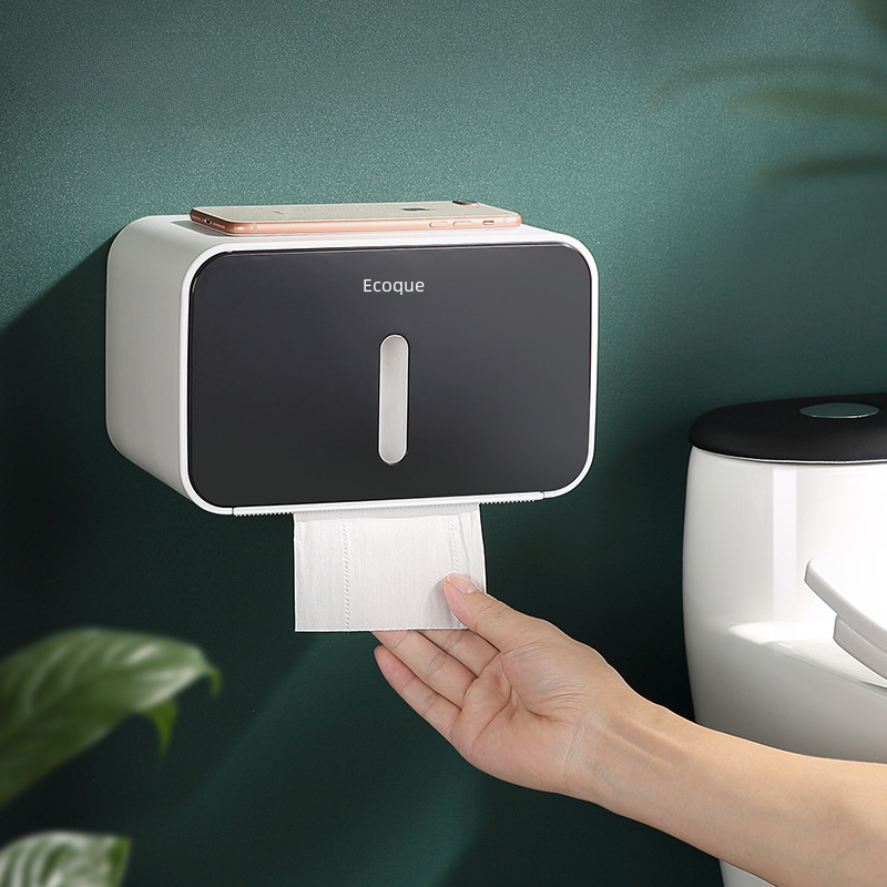 Ecoco Creative Waterproof Wall-Mounted Tissue Box