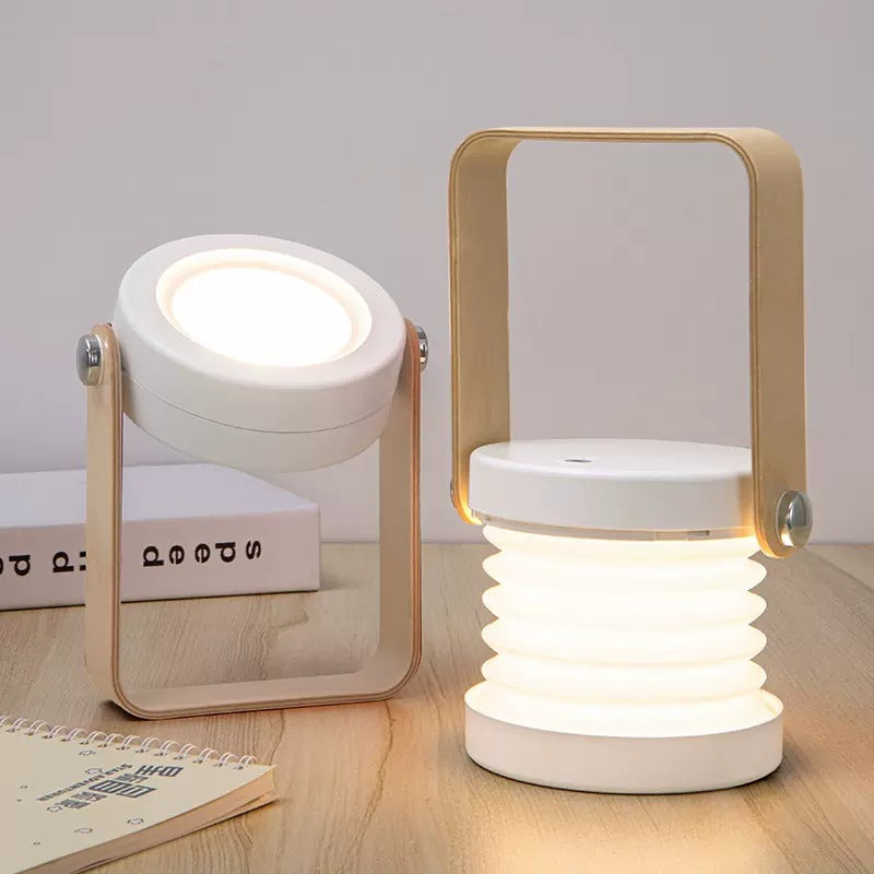 New LED Lantern Creative Foldable USB Night Light