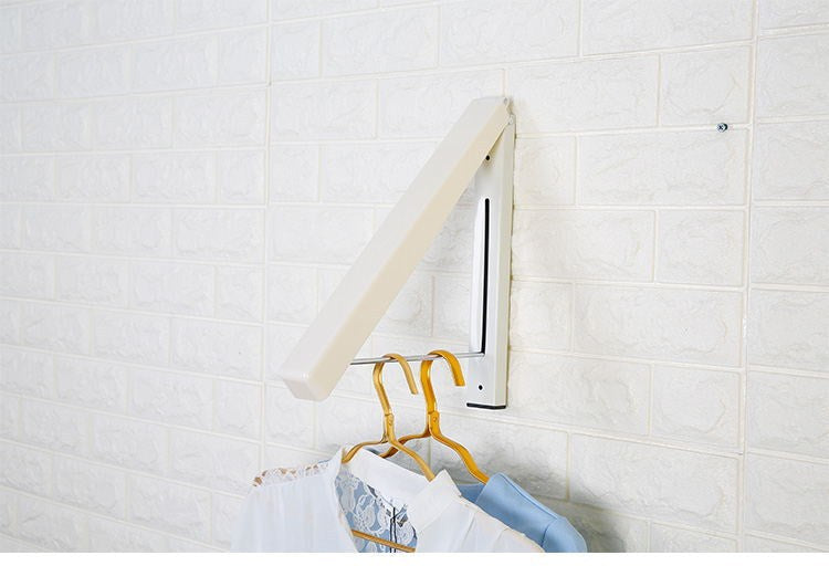 Mini No-Drill Wall-Mounted Clothes Hanger Set