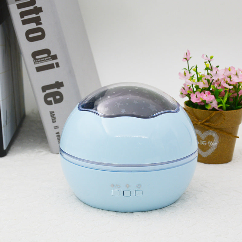 Rotating Night Light Projector for Kids' Bedroom - Blue