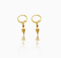 Vintage Jesus Cross Cone Earrings for Men and Women