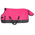 Showman Pony/Yearling 42"- 46" Waterproof & Breathable 1200 Denier Turnout Blanket (Pink)
