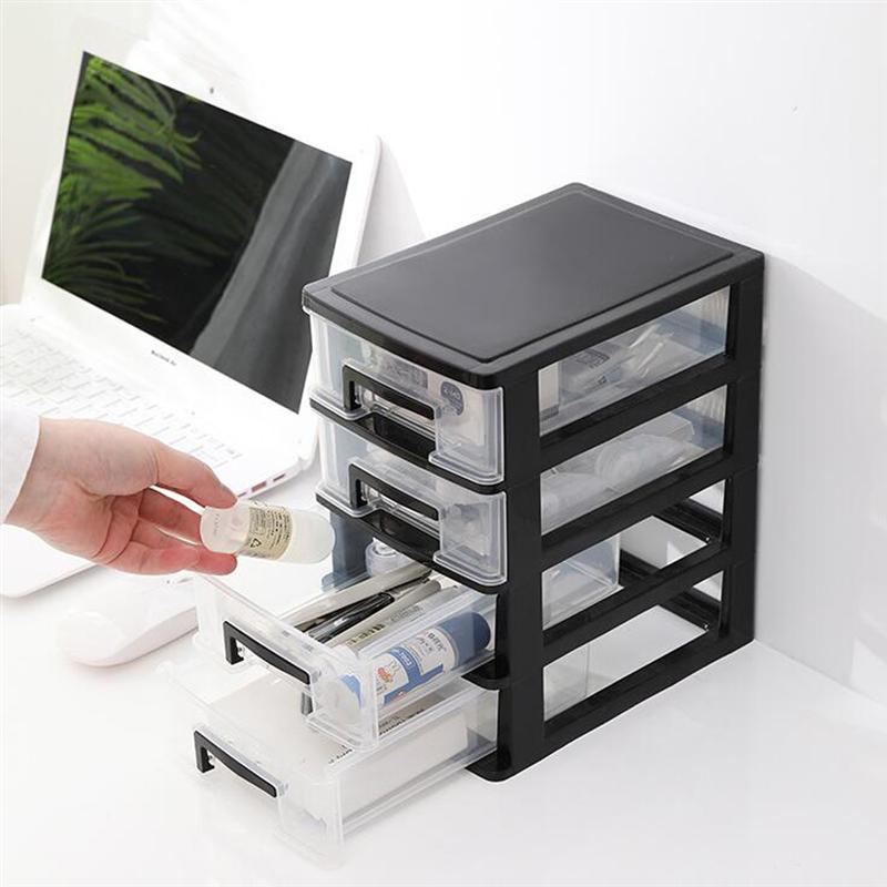 Transparent Desktop Storage Box
