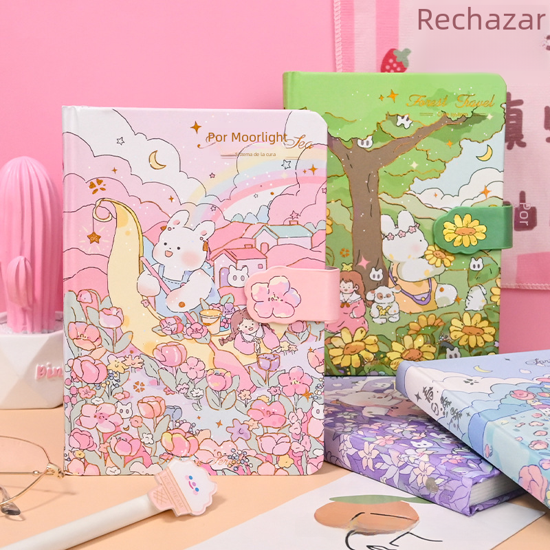 Korean Style Magnetic Notebook for Students (B6 Size)
