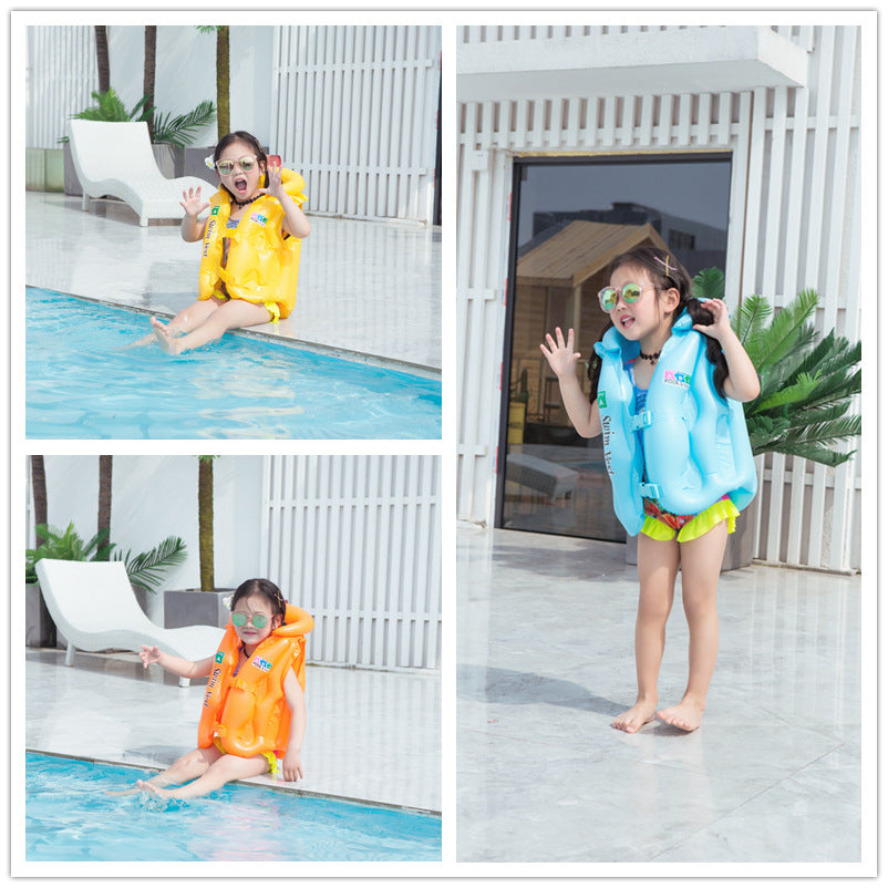 Children's Inflatable Life Jacket for Swimming Safety