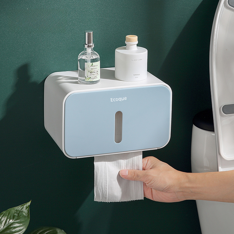 Ecoco Creative Waterproof Wall-Mounted Tissue Box