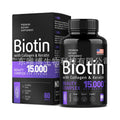 Biotin Capsules for Hair and Nail Health with Vitamins