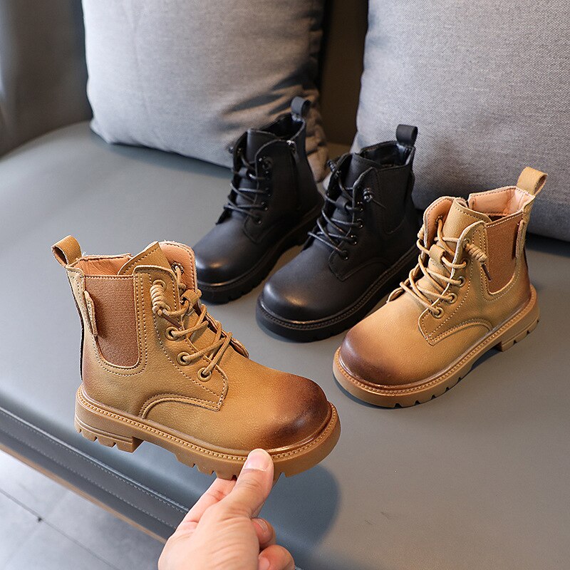 Trendy Casual Martin Boots for Boys' Sports Fashion