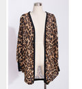 Leopard Print Chiffon Sun Protection Outerwear