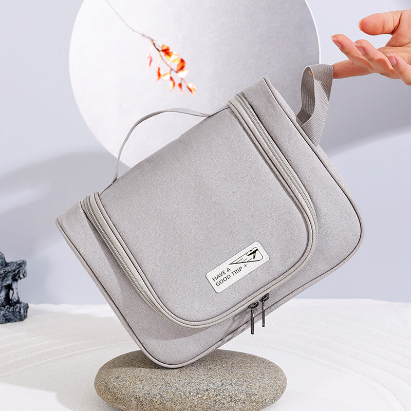 "New Travel Toiletry Bag with Large Capacity & Hook"