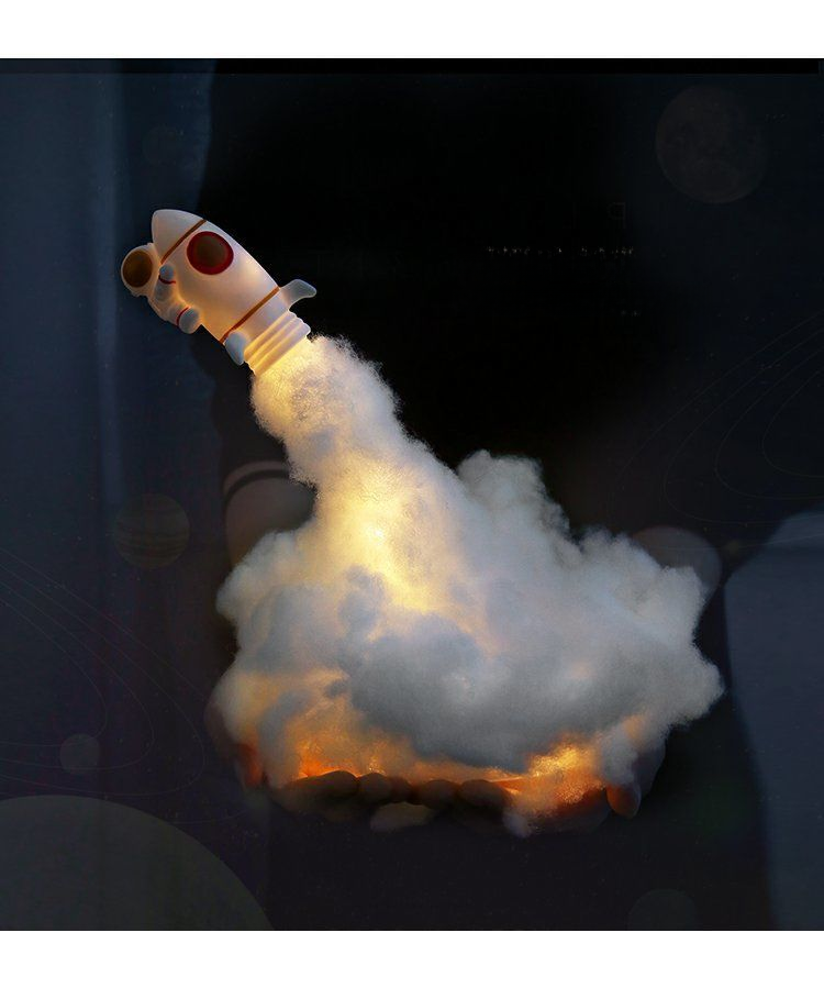 Creative Rocket Lamp DIY Kit - Astronaut Night Light