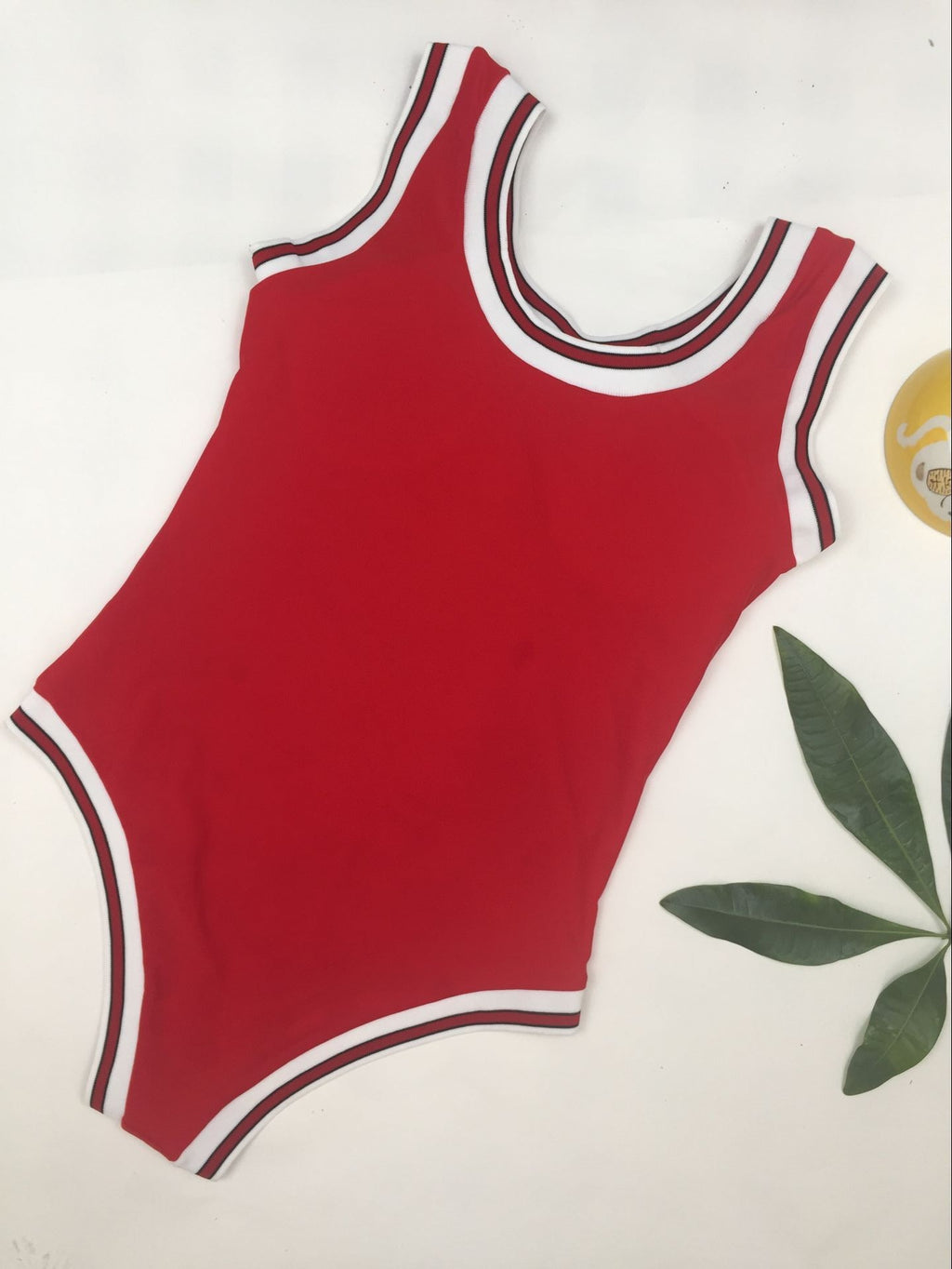 Beyoncé Style Swimsuit and Jersey One-Piece Outfit