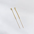 Silver Needle Earrings for Women - 2022 Korean Style