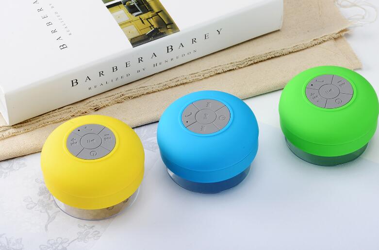 Bluetooth Mini Speaker with Suction Cup Design