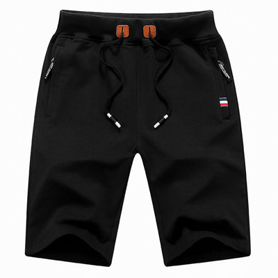 Men's Classic Black Beach Shorts for Him