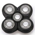 2021 Men's Waterproof Rotary Shaver with 5 Heads