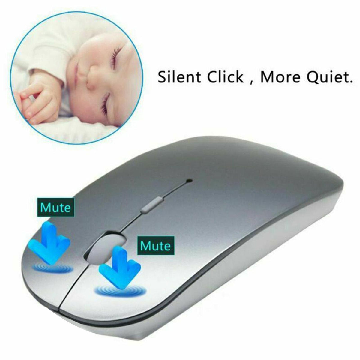 Bluetooth Wireless Computer Mouse