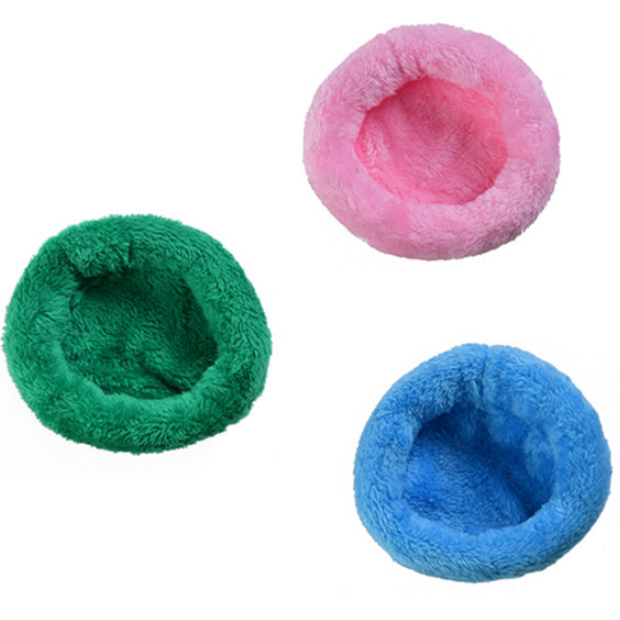 Velvet Warm Pet Nest Cushion for Hamsters and Rabbits