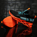 Spring New Men's Casual Sports Shoes with Knit Fabric