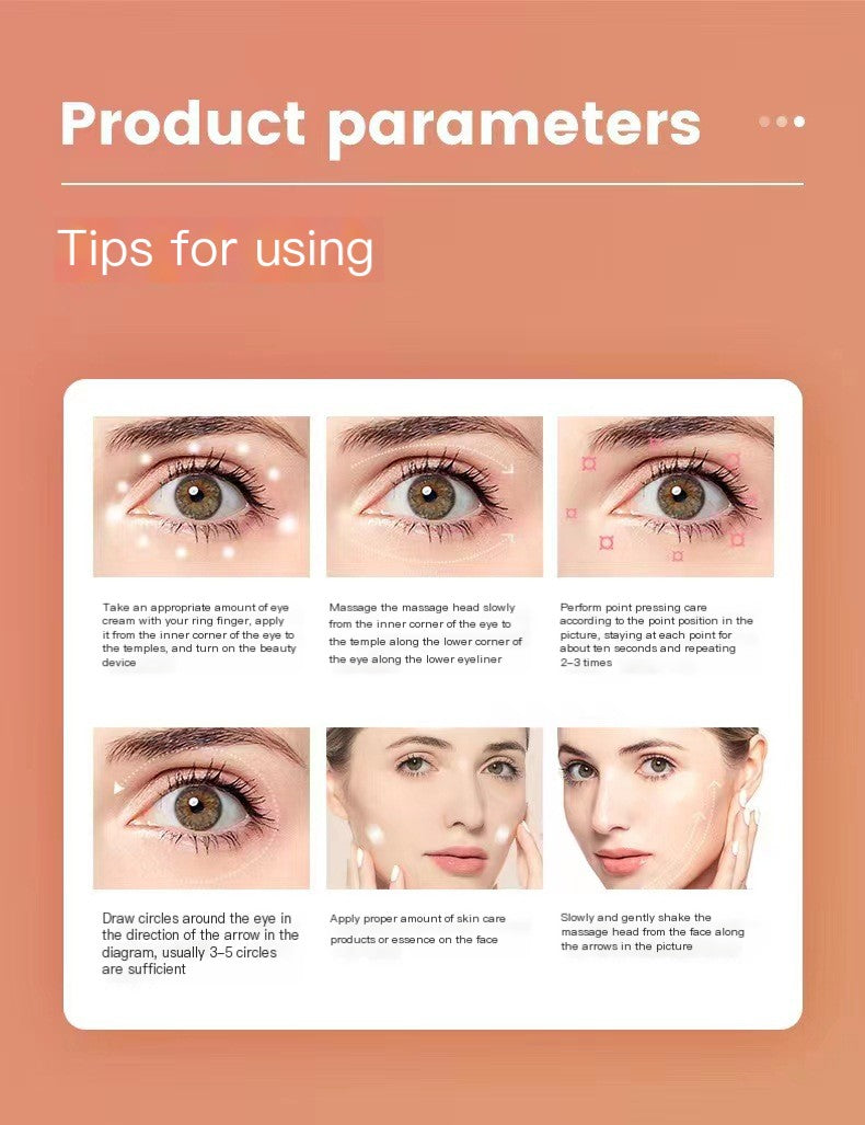 Eye Massager Pen for Dark Circles and Wrinkles Relief