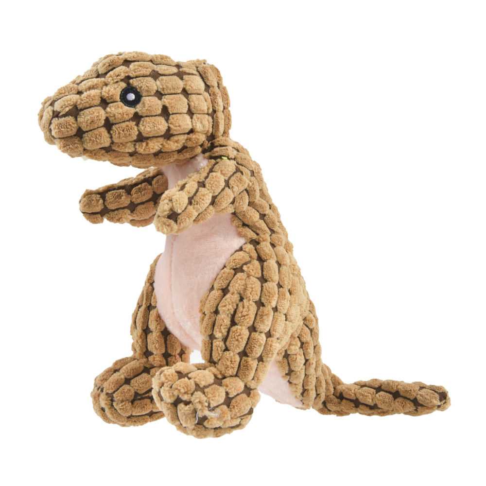 Dinosaur Tooth Grinding and Sound Toy for Dogs