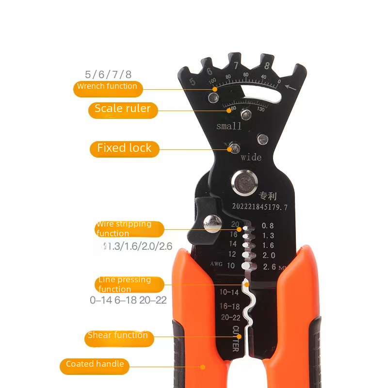 5-in-1 Multi-Function Wire Stripper and Pliers