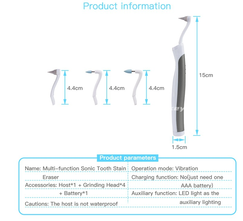 Teeth Cleaning Polisher Set - Electric Dental Tools