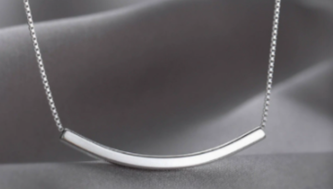 Silver Necklace Jewelry