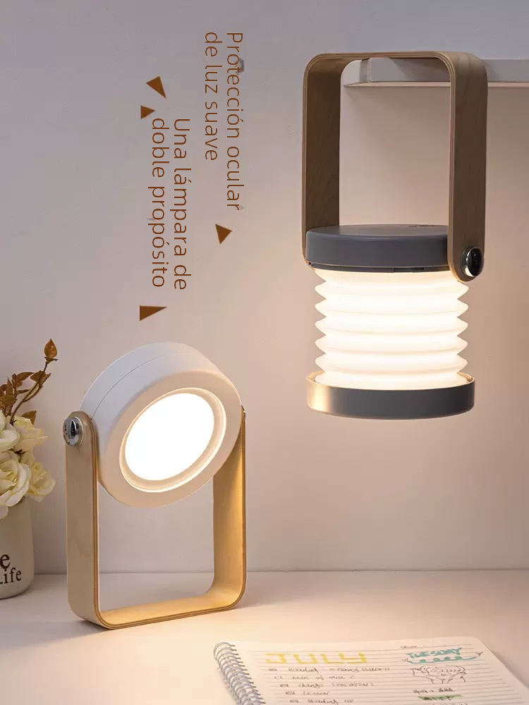 New LED Lantern Creative Foldable USB Night Light